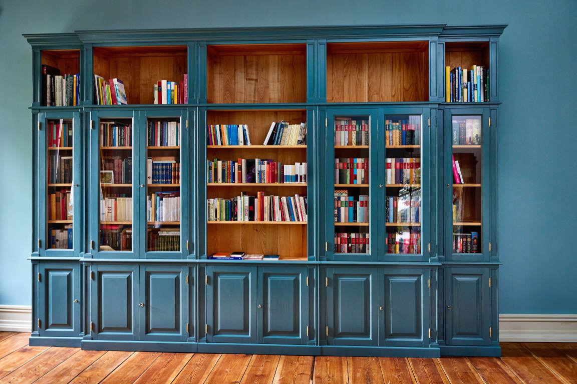 Schrankwand/Bibliothek – Tischlerarbeit Jasper Seemann